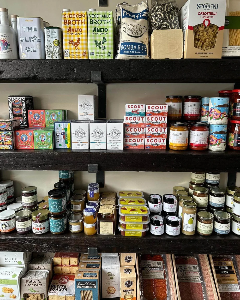 Bloomy Cheese & Provisions store shelves